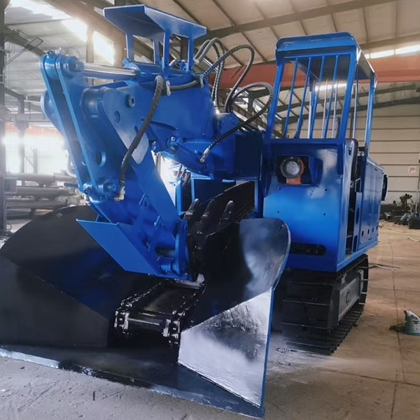 履帶斜坡用扒渣機